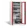 acculaadkast 1950x930x500mm 15stekkerdozen 230V ventilator fr. RAL7035