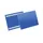 Documenthoes Durable zelfklevend A4 liggend blauw 50 stuks
