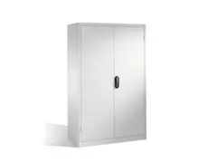 grootvolumekast met openslaande deuren,romp RAL7035,front RAL7035