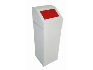 afvalverzamelaar,1x65l,HxBxD 900x315x315mm,binnenbak staal - 1
