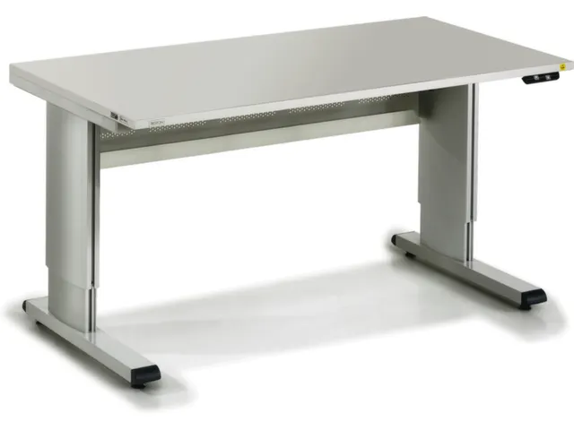 Werktafel Staalbuis 700-1100x1800x800mm Hoogte Verstelbaar