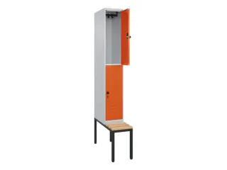 Dubbeldekse dekenkist,HxBxD 2120x300x815mm,1x2vak.,vak B 300mm - 2