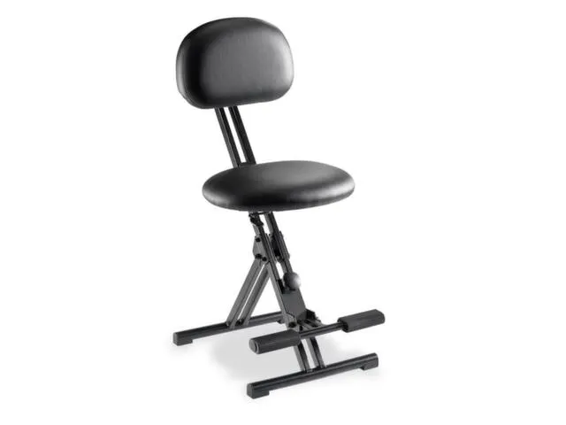 Stahulp XXL Zwart Zitting 550-770x460mm Kunstleer