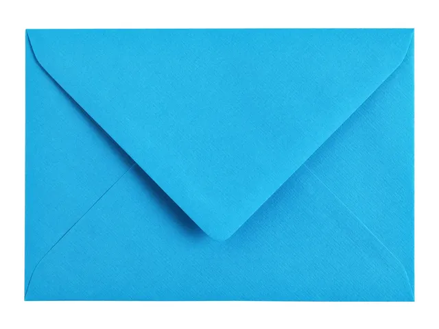 Envelop Papicolor C6 114x162mm Hemelsblauw Gegomd