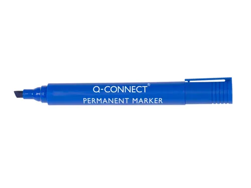 Permanente Marker Schuine Punt Blauw