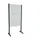 scheidingswand van geperforeerde plaat,enkel veld,totale B 1000mm