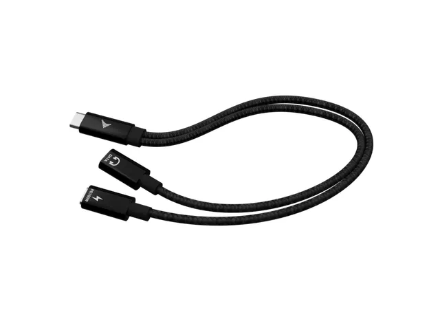 USB-C Cable Splitter Audio/Data + Power Delivery 100W