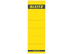 Rugetiket Leitz 1642 62x192mm Geel zelfklevend