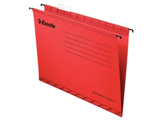 Hangmap Pendaflex Verticaal A4 V-bodem rood - 4