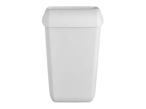 OUTLET Afvalbak 441404 kunststof mat wit 43 Liter
