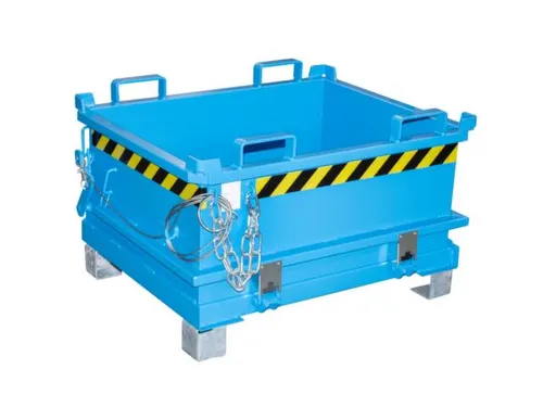 mini-bodemklepcontainer,HxLxB 625x800x1000mm,0,24m³,inrijbeugel,staal