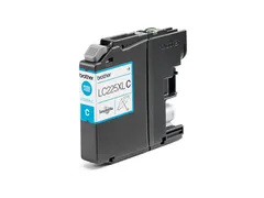 Brother LC225XLC, Hoog (XL) rendement, Cyaan, 1 stuk(s), 1200 pagina's