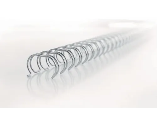 Draadrug GBC 6mm 34-rings A4 zilver 100stuks