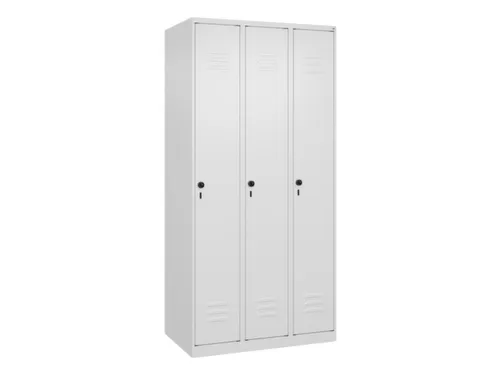 locker voor scheiding van kleding,HxBxD 1850x900x500mm,3vak