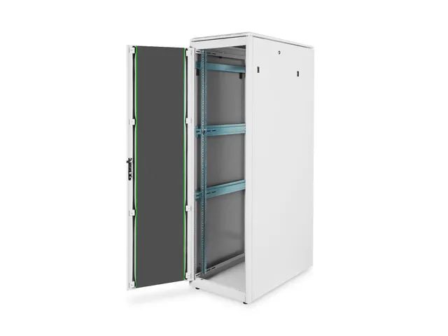 Digitus Unique 42U Netwerkkast met glazen deur 205x60x100cm Grijs