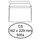 Envelop Hermes Bank C5 162x229mm Zelfklevend Wit