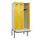 locker met bank,HxBxD 2120x900x815mm,3vak,vak B 300mm,cilinderslot