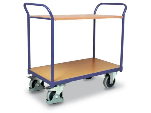 Tafelwagen 200kg 850x500mm 2 Etages Ral5010