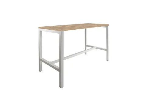 Domino Basic statafel 180x80cm 110cm honey castello 25mm alu