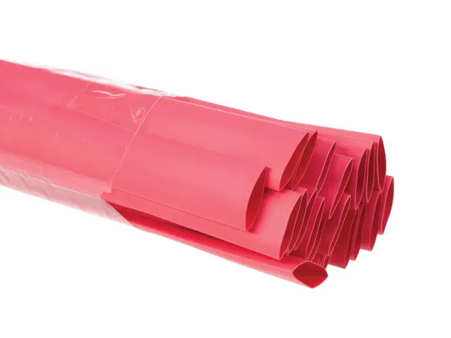 Thermische Krimpkous 12.7mm - Rood - 25 Stuks