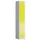 Dubbeldekse garderobekast 1800x310x500mm 2vak B300mm RAL7035 RAL1018
