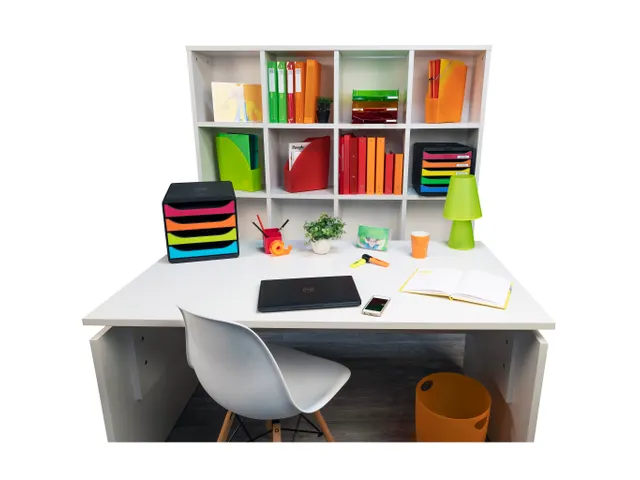 Pot à crayons Pen-Cube Iderama - Framboise