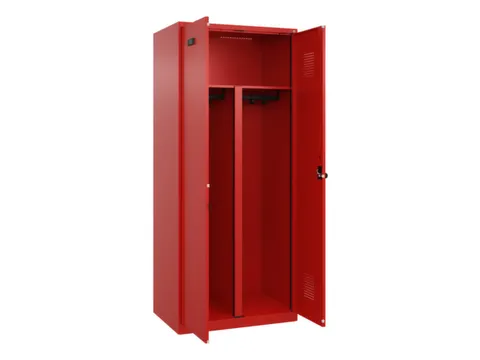 PBM-locker,HxBxD 1850x800x500mm,2vak,vak B 400mm,draaigrendel