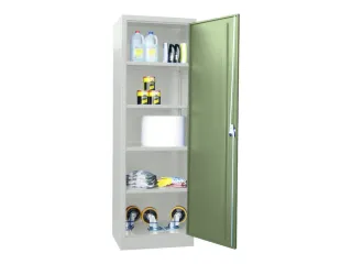 universele kast,HxBxD 1950x640x500mm,RAL7035,front RAL6011 - 2