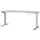 Elektrisch ihv bureau,HxBxD 720-1200x1800x800mm,blad lichtgrijs