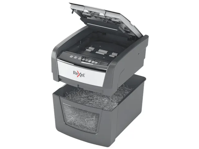 Papiervernietiger Rexel Optimum Auto+ 45X snippers 4x28mm