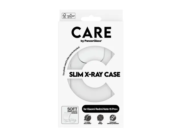 PanzerGlass CARE by X-Ray Case Xiaomi Redmi Note 15 Pro+, Housse