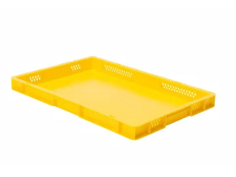 Euronorm-stapelbak 9.5l H X L X B 50x600x400mm Geel