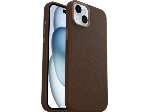 OtterBox Symmetry Case iPhone 15 plus Cactusleer bruin