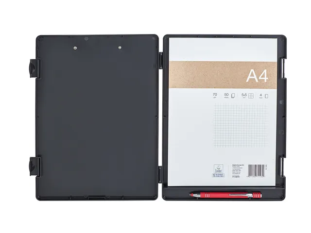 Porte-bloc avec compartiment MAULtred A4 portrait ouverture latérale