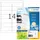 HERMA 10731 Etiketten gerecycled papier A4 99,1x38,1mm Wit 1120 stuks