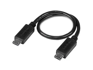 20cm USB OTG kabel Micro USB naar Micro USB M/M USB OTG Adapter - 1