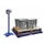 vloerweegschaal,platform BxD 1500x1250mm,plaatstaal poedercoat.