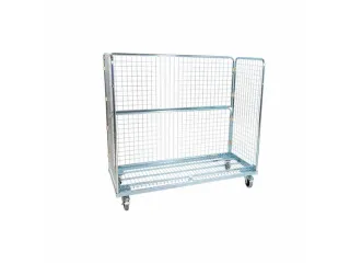 rolcontainer,draagverm. 500kg,HxLxB 1400x620x1500mm,nuttige H 1190mm - 1