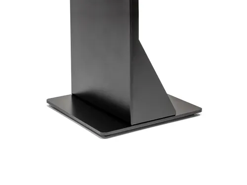Verlichte Brochure Standaard LED Slide In A4 Zwart