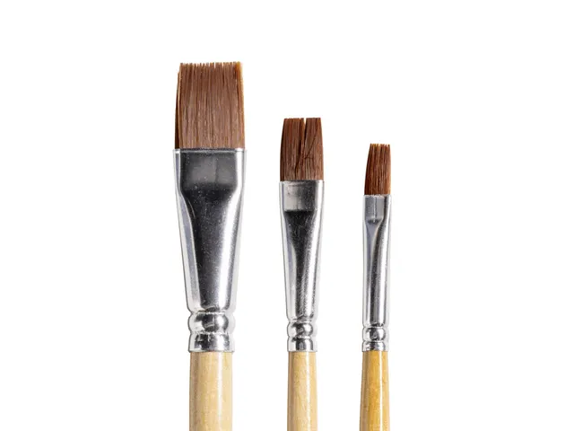 Kwast Qrea synthetisch set à 3 breedtes