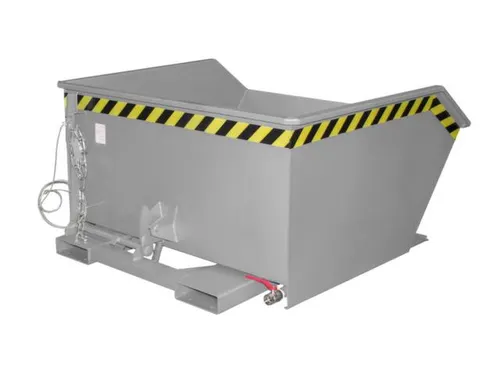 Kiepbak voor spaanders,HxLxB 680x1440x1280mm,0,75m³,draagverm. 1000kg