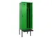 locker met bank,voor scheiding van kleding,HxBxD 2120x600x815mm,2vak