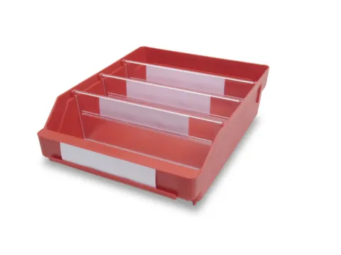 Stellingbakken Pp Hxbxd 95X240X300Mm Rood