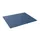 Schrijfonderlegger Blauw 530x400 mm med siergroef PP opaak