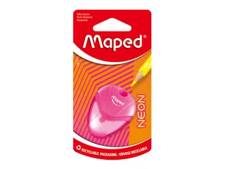 Maped I-Gloo potloodslijper NEON met opvangbakje 1-gaats Assorti - 1