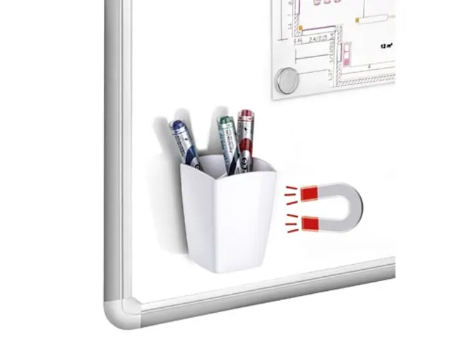 Magnetisch Pennenbakje, Wit