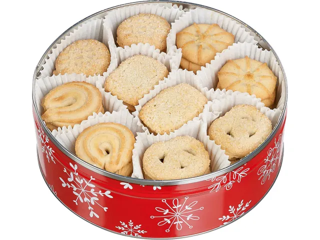 Hamlet Kerst koekblik met Danish Cookies 400 g Assorti