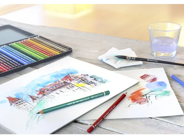 Crayon de couleur Aquarellable Faber Castell Albrecht Dürer 181 gris