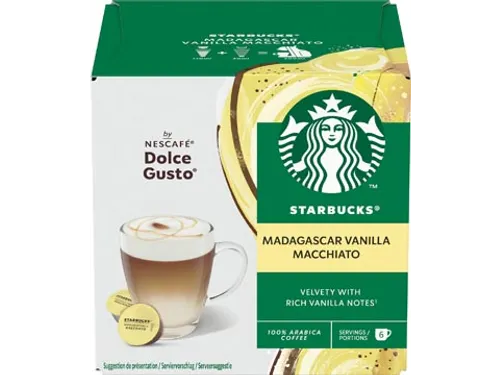 Nescafé Dolce Gusto Koffiecapsules Starbucks vanille macchiato, 12 st