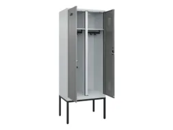 locker voor scheiding van kleding,HxBxD 2120x800x500mm,2vak